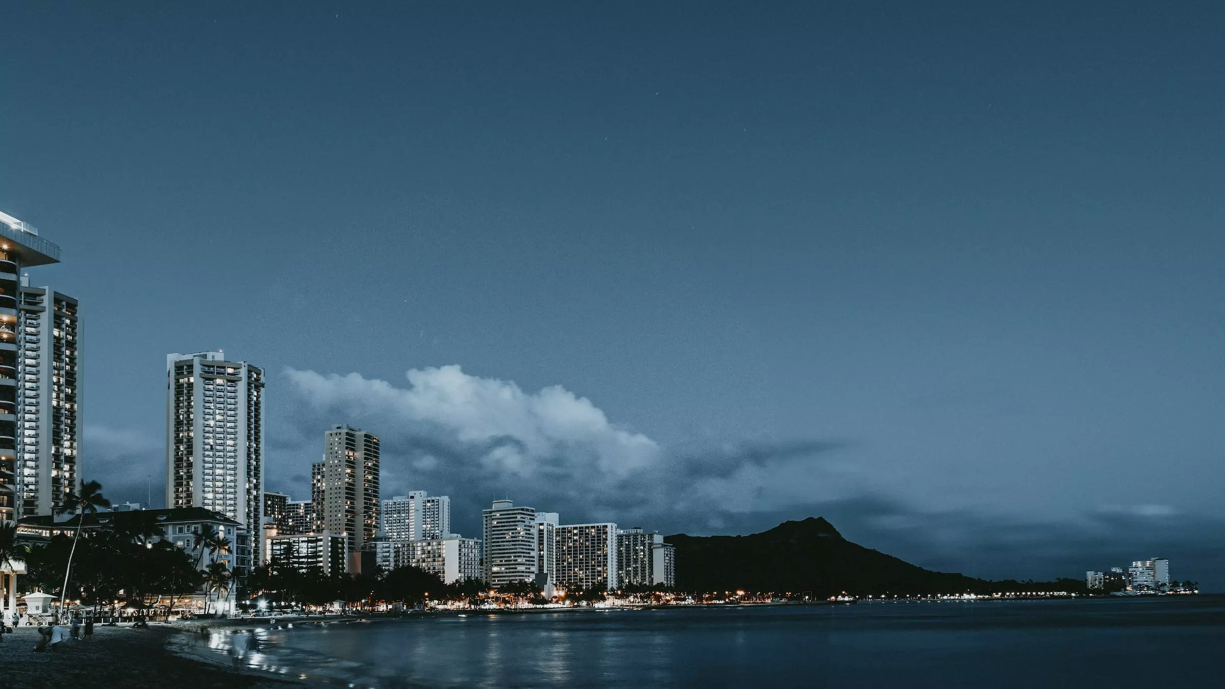 ハワイ　夜景